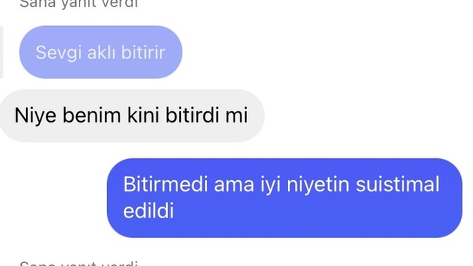 Kızda mı sorun var bende mi sizce?