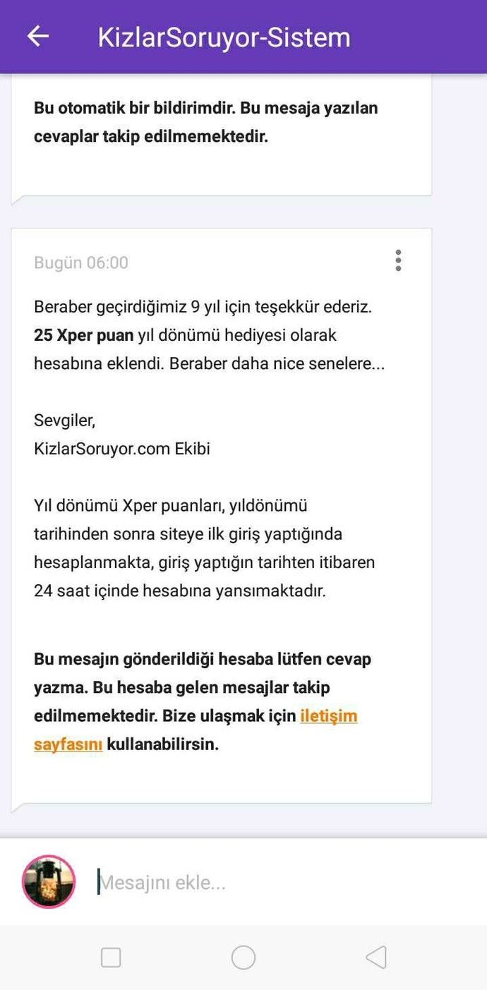 Kızlar soruyor da kaçıncı yılınız?
