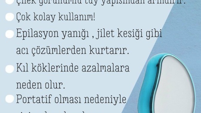 Nano epilatör kullanan var mı?