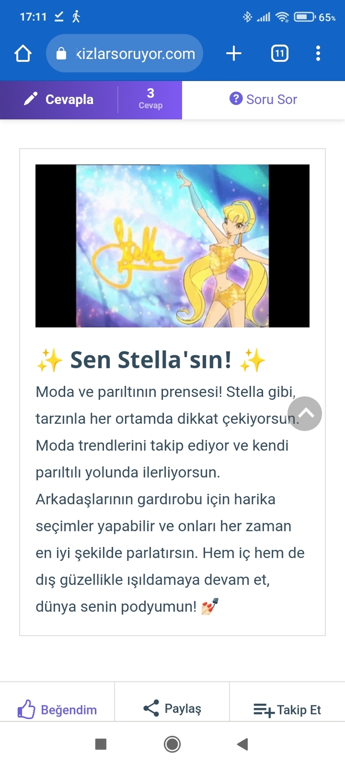 Winx Club, 21 yıl önce bugün yayınlanmaya başladı. O zaman hangi Winx Perisi olduğunu öğrenmeye hazır mısın?