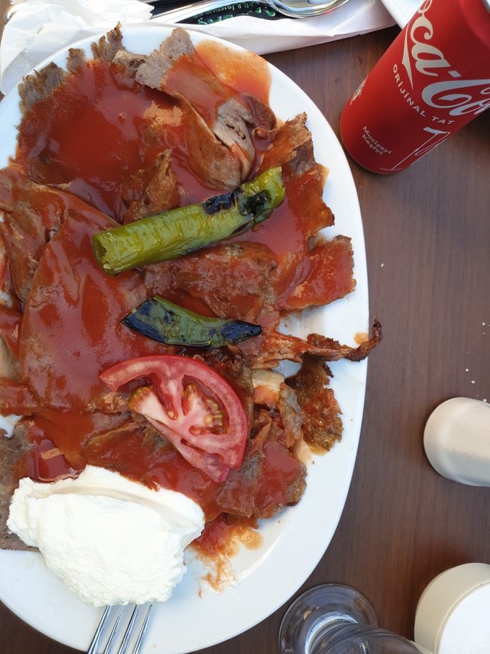 Tereyağsız iskender kebabı olur mu?