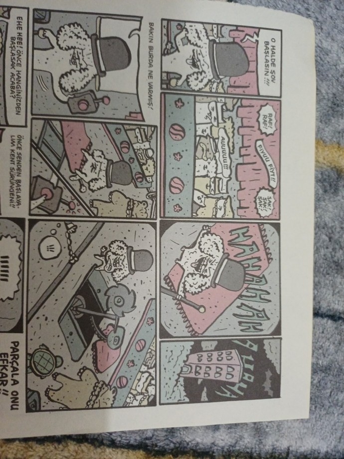Bunu çizen ya da karikatür serisinin ismini bilen var mı?
