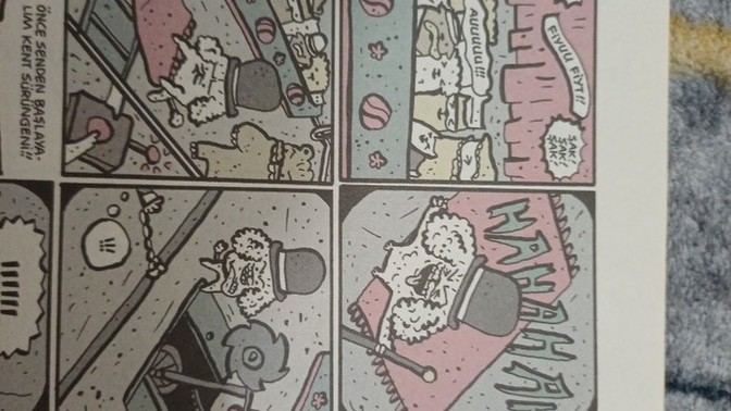 Bunu çizen ya da karikatür serisinin ismini bilen var mı?