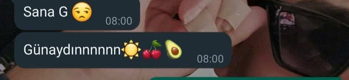 Sekiz ‘n’li günaydın mesajınızı aldınız mı?