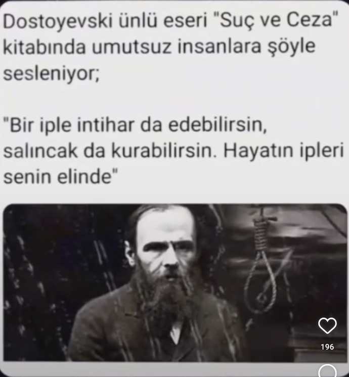Siz elinizdeki iple ne yapıyorsunu?