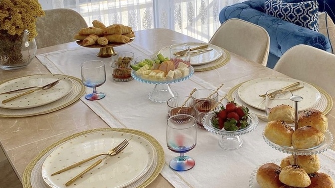 Arkadaşımla bu sabah hazırladığımız kahvaltı nasıl olmuş?
