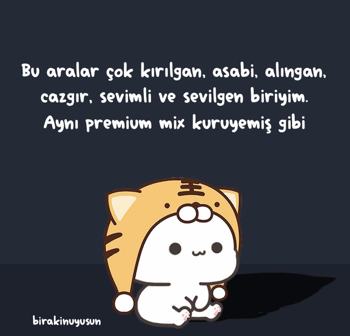 Bazen kendini ne gibi hissedersin?
