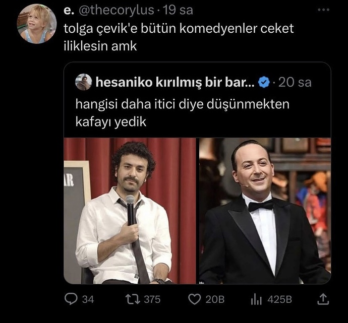 Sevdiğiniz komedyenler var mı?
