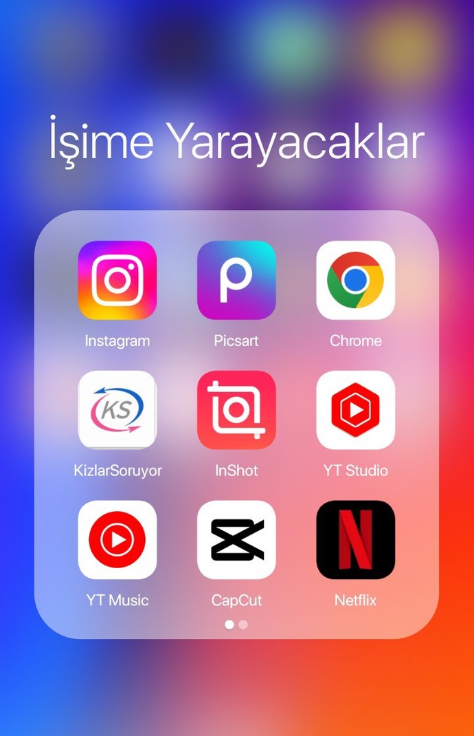 Uygulama klasörü kullanıyor musunuz?