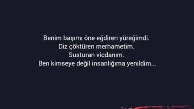 Siz hangi duygunuza yenildiniz?