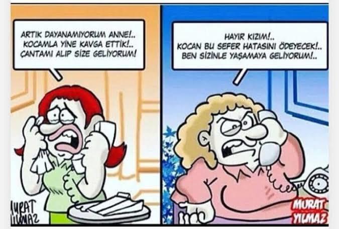 Kayinvalideniz artık sizinle yaşamaya başlayacağını söylese ne tepki verirsiniz?