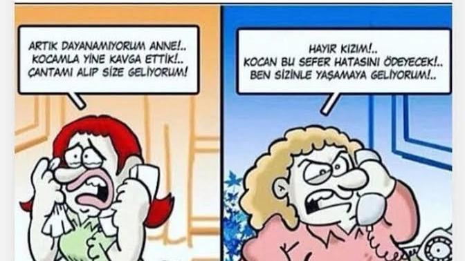 Kayinvalideniz artık sizinle yaşamaya başlayacağını söylese ne tepki verirsiniz?