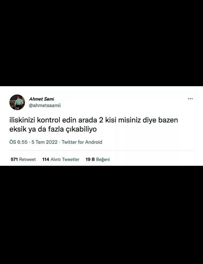 Ne eksik ne fazla olsun. 😀