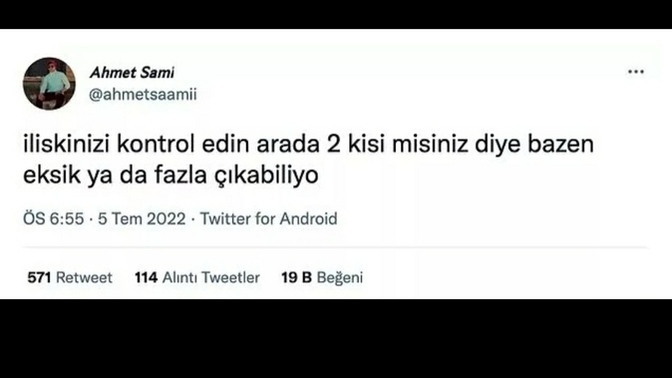 İlişkinizde kaç kişi oldugunuzu arada kontrol ediyor musunuz?