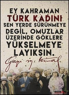 Kadınlarımız çok değerli varlıklar değilde nedir?