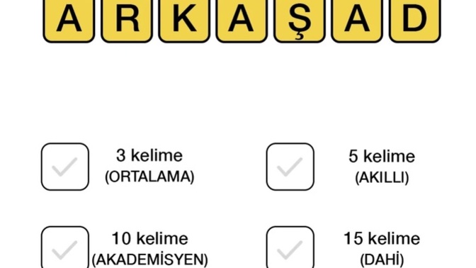 Görseldeki resimde en az 20 kelime bulabilir misin?