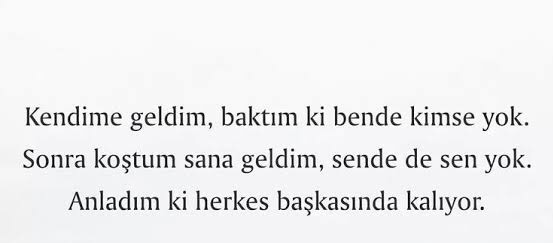 Bir sıkıntın bir derdin olsa, sana kim koşar?