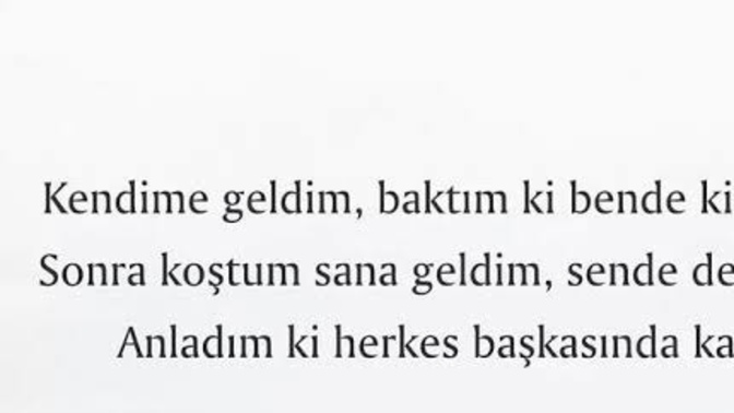 Bir sıkıntın bir derdin olsa, sana kim koşar?