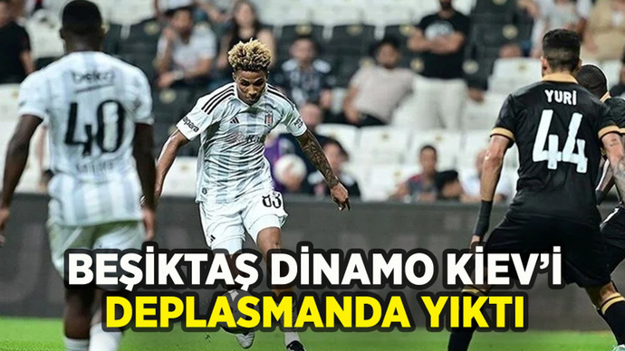 Dinamo Kiev 2 - Beşiktaş 3... Uefa Konferans liginde kartal avantajlı skoru kaptı! Maçı nasıl buldunuz?