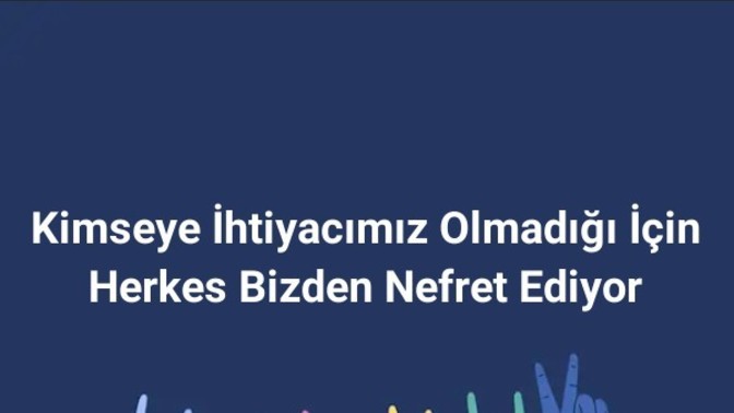 Kimin sana senin kime ihtiyacın var?