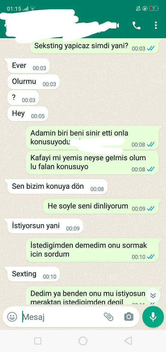 Konuşmayı bırakıyım mı sizce?