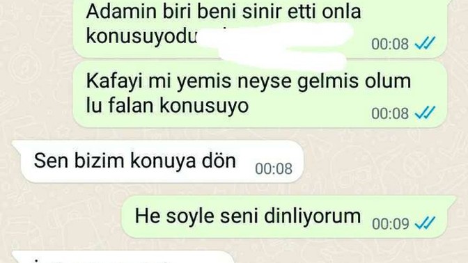 Konuşmayı bırakıyım mı sizce?