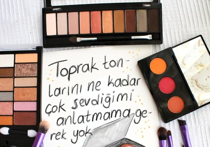 Siz makyajınızda en çok hangi renkleri kullanıyorsunuz? 💄💋 ?
