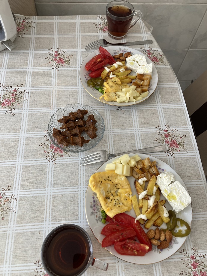 Manitama kahvaltı hazırladım. En son kiminle birlikte kahvaltı yaptınız?