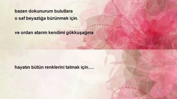 Hayatınız bir renk olsaydı, hangi renk olurdu?