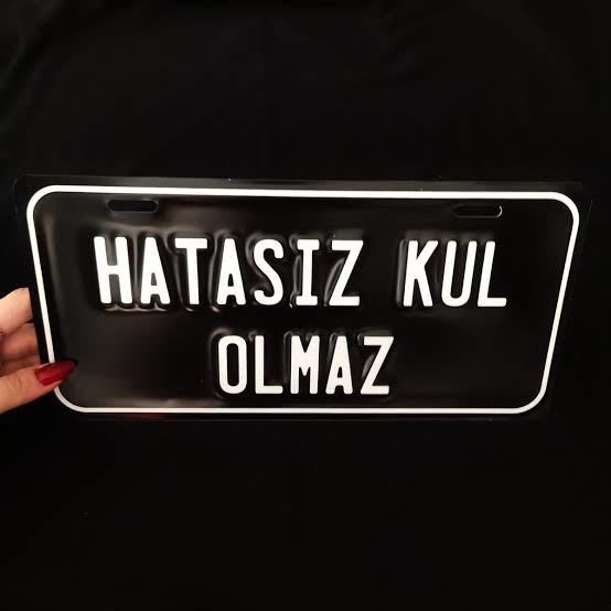 Hatasını kabul etmeyen insanlar?