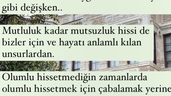 Zaman zaman kendinize hatırlattığınız cümleler nelerdir?