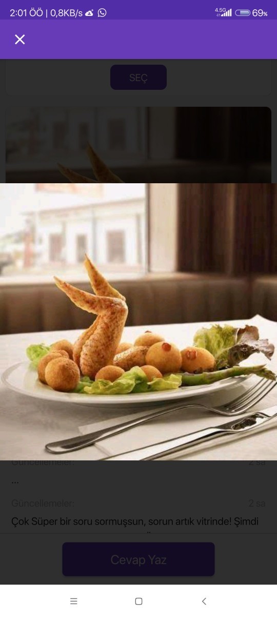 Yemek damağa mı daha çok hitap etmelidir, göze mi?