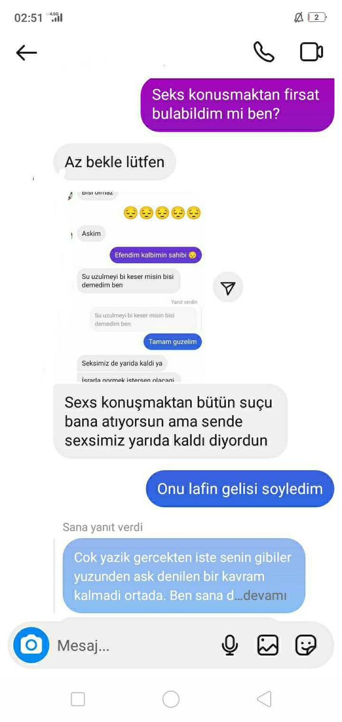 Önemli bir konu. Haklı mıyım, haksız mıyım?