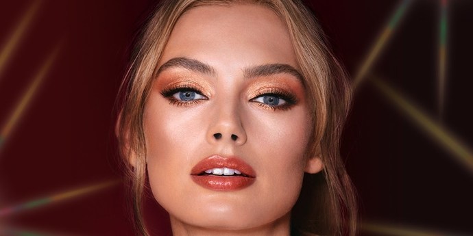 Glam makeup