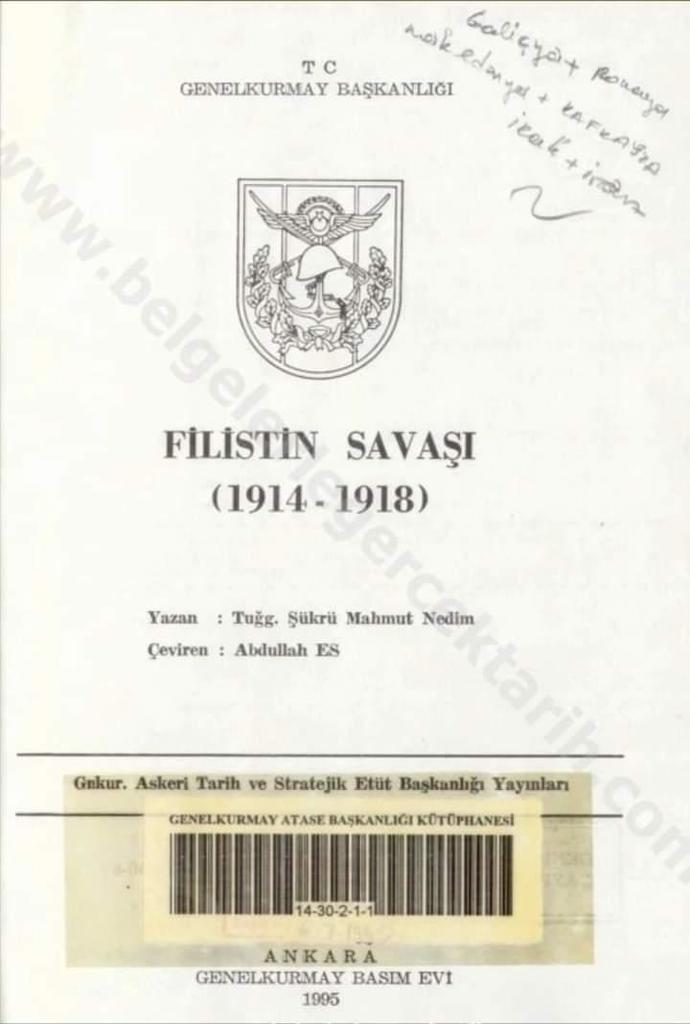 Mustafa Kemal Filistinde askerleri esir verdi mi?