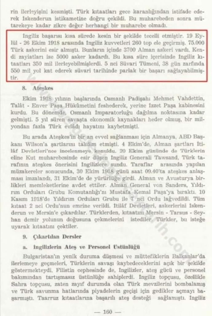 Mustafa Kemal Filistinde askerleri esir verdi mi?