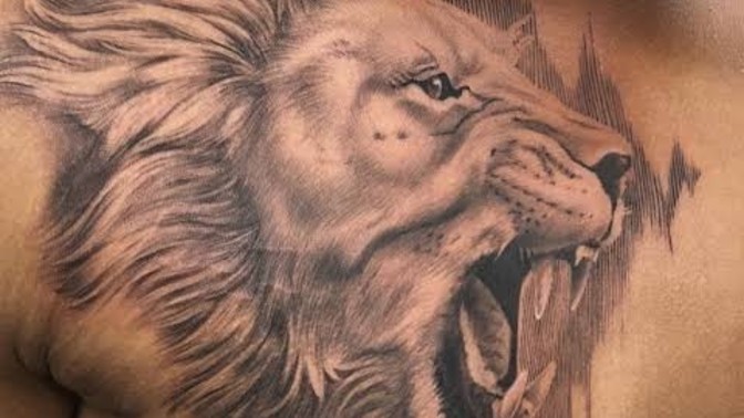 Göğüse aslan dövmesi yakışır mı?