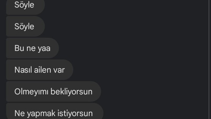 Sevgiliniz sizinle böyle konuşsa nasıl hissedersiniz ve tepkiniz ne olurdu?
