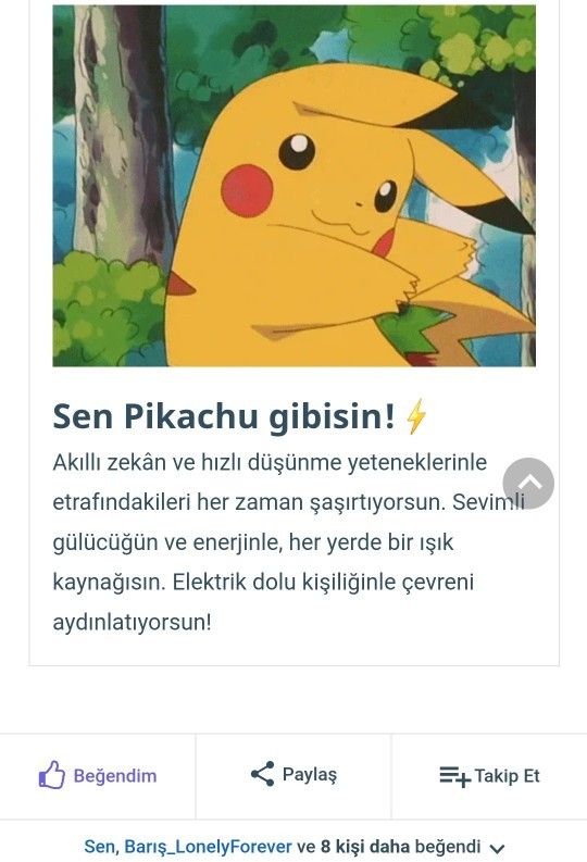 Hangi Pokemon senin ruh ikizin?