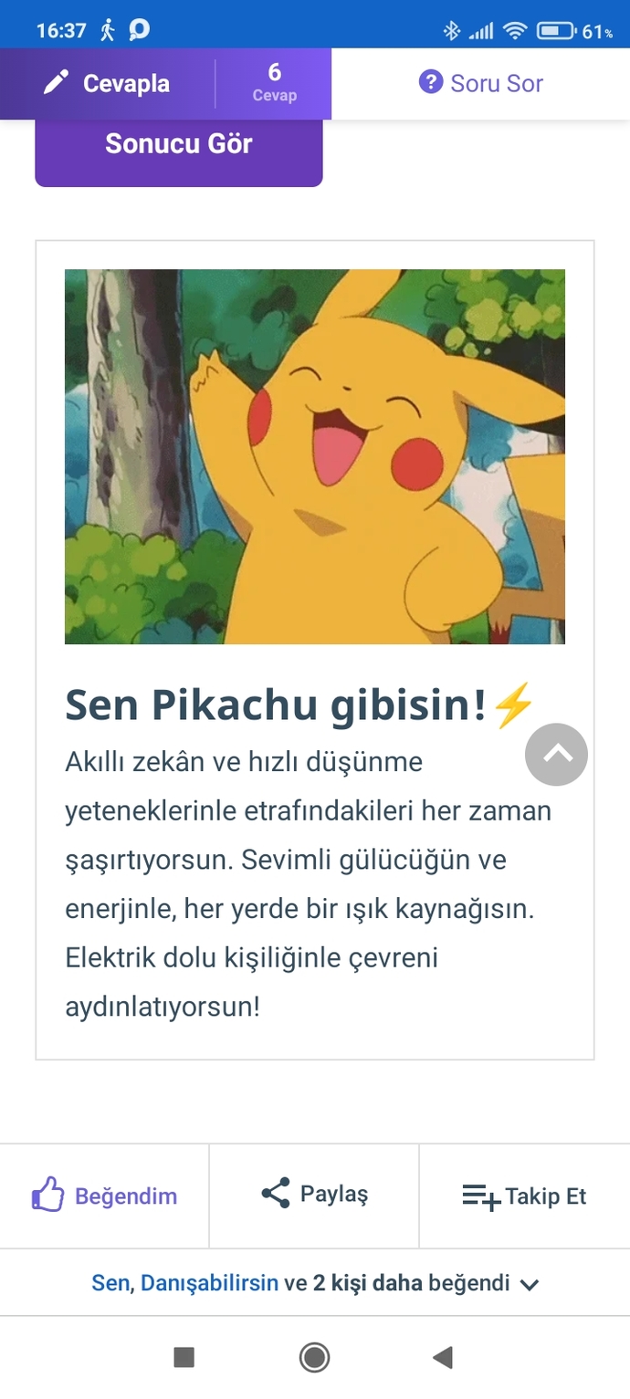Hangi Pokemon senin ruh ikizin?