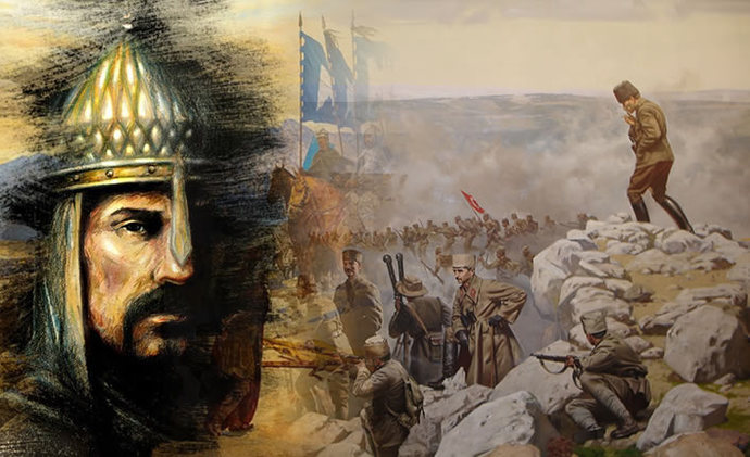 Malazgirt Zaferinin 952. Büyük Taaruzun 101. yıl dönümü kutlu olsun. Anadoluyu yurdumuz yapan kahramanları şükranla analım mı?