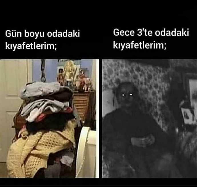 Gece pencerenizde böyle bir şey görseniz ne yaparsınız?