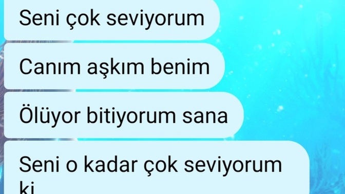 Bunları yazan bir erkek seviyor mudur?