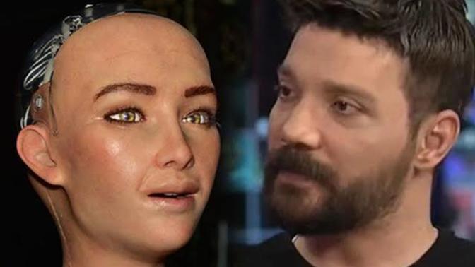 Oğuzhan Uğurun programına konuk olan robot sophia ile ilgili ne düşünüyorsunuz?
