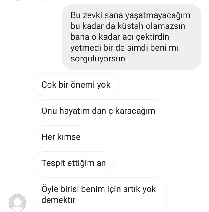 Hesabı nerden bulduğumu gerçekten mı bilmiyor yoksa sadece bilmiyormuş gibi mı yapıyor konuşmaları okuyun?
