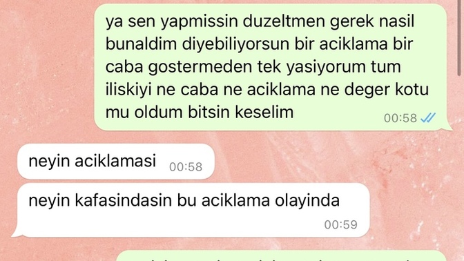 Amacı neydi ne istedi benden?