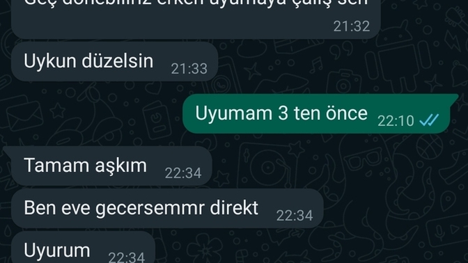 Sevgilimle yazışmam bu ilk kez böyle oldu aradım ulaşamadım nasıl tepki vereyim cevap yazınca?
