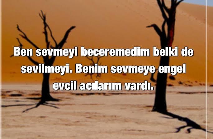 Sevmeyi mi beceremiyorsun, sevilmeyi mi?