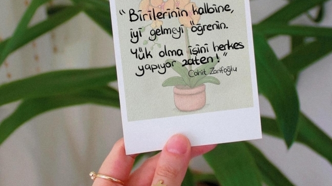Umutlu yarınlar için akşama bir motivasyon sözü bırakalım mı?