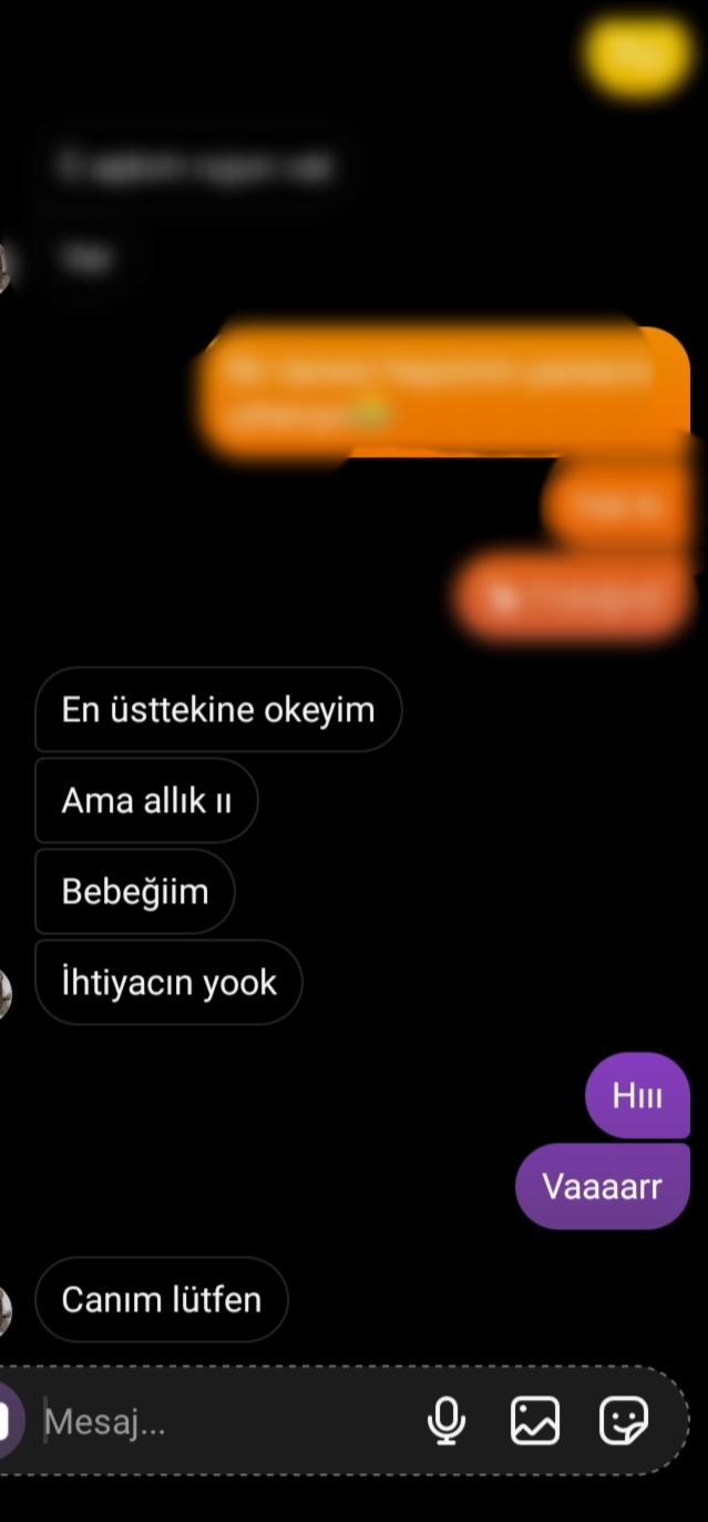 Nasıl ihtiyacım olmayabilir 😅